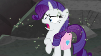 Rarity aghast at Twilight's suggestion S8E25