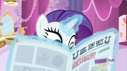 Rarity reading S2E23