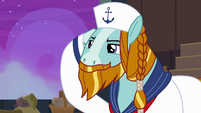 Rockhoof saluting to General Seaspray S8E21