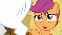 Scootaloo asks "Have you tried lifting other things?" S6E4.png (763 KB)
