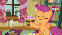 Scootaloo glitter 2 S2E17