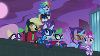 Spike and Power Ponies confused S4E06