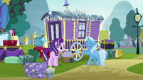 Trixie "always nice to come to Ponyville" S8E19