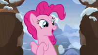 Pinkie Pie "the new ceremonial yak fire pit" S7E11