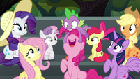 Pinkie Pie --I hope there's cotton candy!-- S6E7