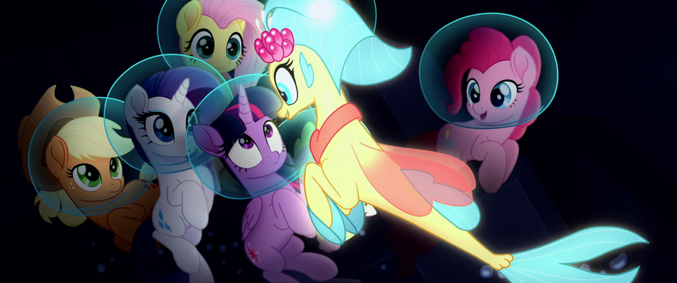 My Little Pony the Movie Glitter & Style Seapony Princess