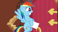 Rainbow Dash about to be Fluttercharged S2E21