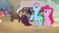 Rainbow Dash getting super-excited S7E18
