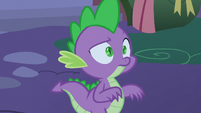 Spike realizes no one is behind him S8E10