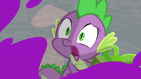 Spike sees incoming wave of purple goo S8E16