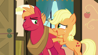 Applejack "you know how Big Mac can get" S6E23