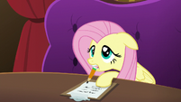 Fluttershy taking friendship notes S6E20