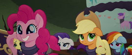 Main five enter Canterlot in chains MLPTM