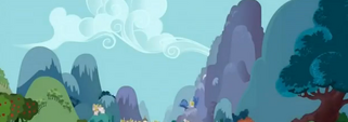 Opening view of ponyvilleS3E10