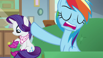 Rainbow -no way am I wearing those!- S8E17