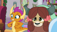 Smolder gets called to Twilight's office S8E16