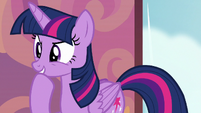 Twilight Sparkle thinks about lesson plans S8E2