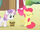 Apple Bloom rejecting a bucket of water from Sweetie Belle S4E05.png