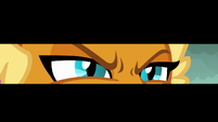 Narrow screen view around Smolder's eyes S9E3