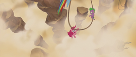 Pinkie Pie falling down the canyon MLPTM