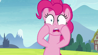 Pinkie Pie gasping in complete shock S8E3
