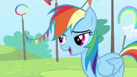 Rainbow 'some major tail at the Academy' S4E10