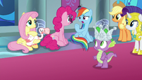 Rainbow Dash "who gets the crown?" S9E4