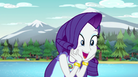 Rarity "for my camp fashion show!" EG4