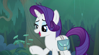 Rarity "you're a gloriously bad camper" S8E13