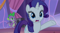 Rarity "you were so excited before" S9E17