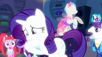 Rarity blushing with pride S6E9