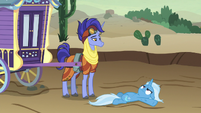 Trixie lying in front of Hoo'Far S8E19