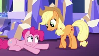"Calm down, Pinkie."