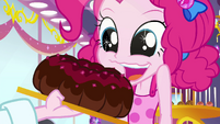 Pinkie Pie wide-eyed with salivation EGSB