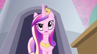 Princess Cadance doesn't look very pleased.
