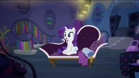 Rarity sitting in Rarity For You RPBB3