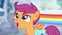 Scootaloo "I'm doing a school report on your daughter!" S7E7