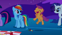 Scootaloo, calm down!