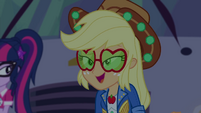 Applejack "won't stop talkin' about it" EGSBP