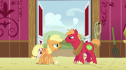 Applejack stamps a hoof on the ground S6E23