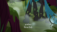 Chrysalis walking through the Everfree Forest S8E13