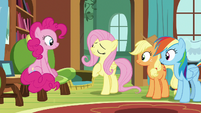 Fluttershy "in dire need of a safe place" S7E5