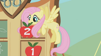 Fluttershy after the bronco buck S01E13