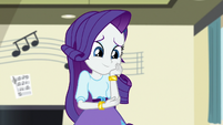 Rarity smiling at puppy Spike EGS1