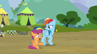 Scootaloo "go up and talk to them" S8E20