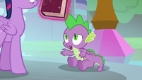 Spike "we're going to Canterlot?" S9E5
