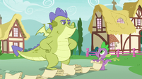 Spike gasping with delight S8E24