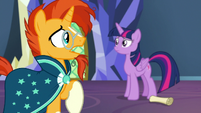 Sunburst "doesn't mean we have to be foals" S7E24