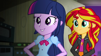 Twilight Sparkle -I don't think it matters what song we play- EG2