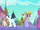 Crystal Ponies having fun at the Faire S3E01.png